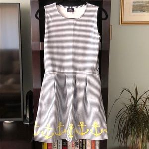 🇺🇸made Nautical dress with anchors